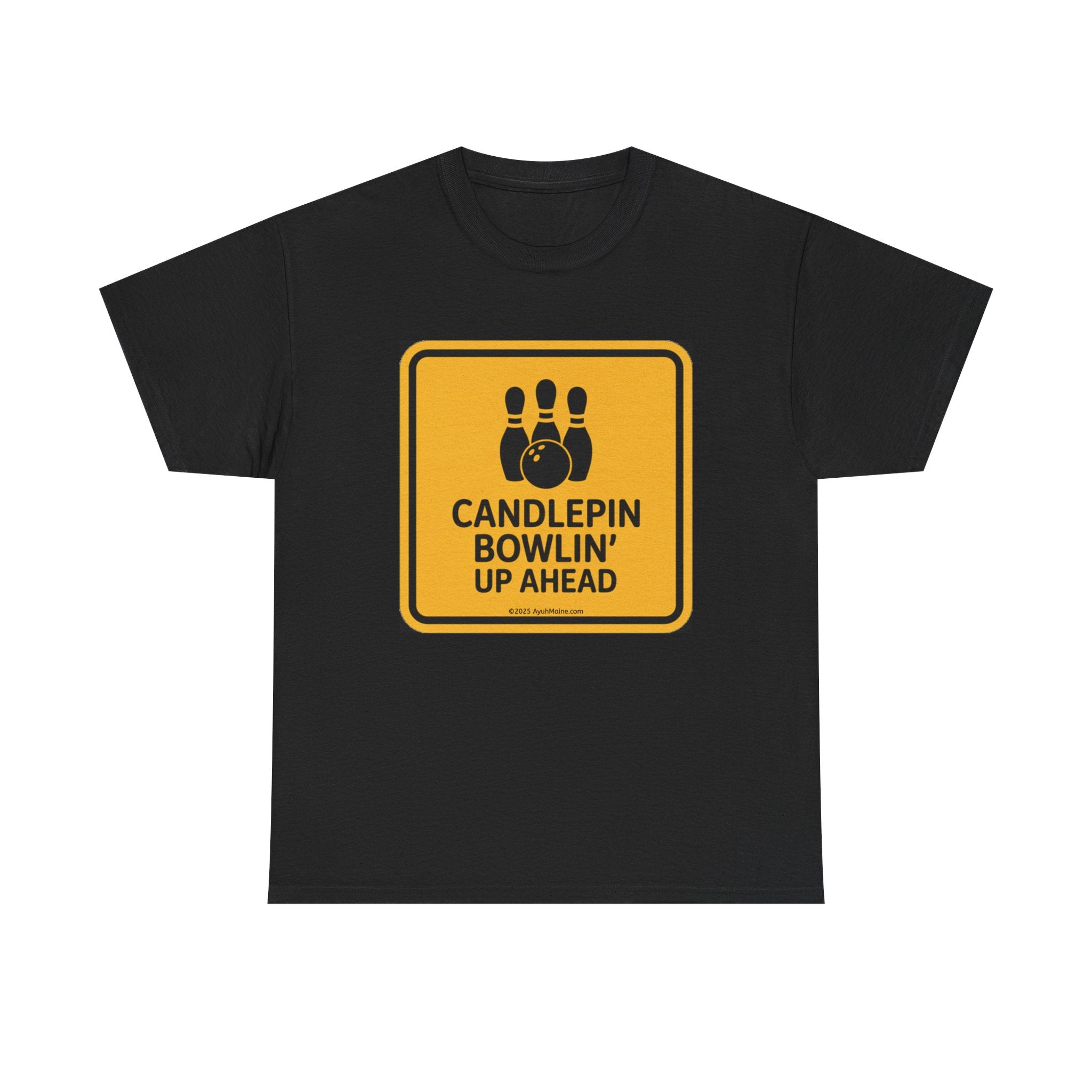 Maine CANDLEPIN BOWLIN' Fun T-Shirt