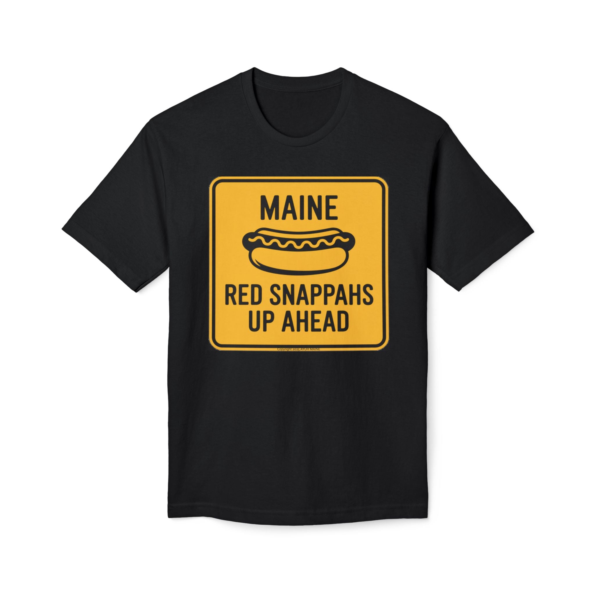 Maine RED SNAPPAH Hot Dog T-Shirt