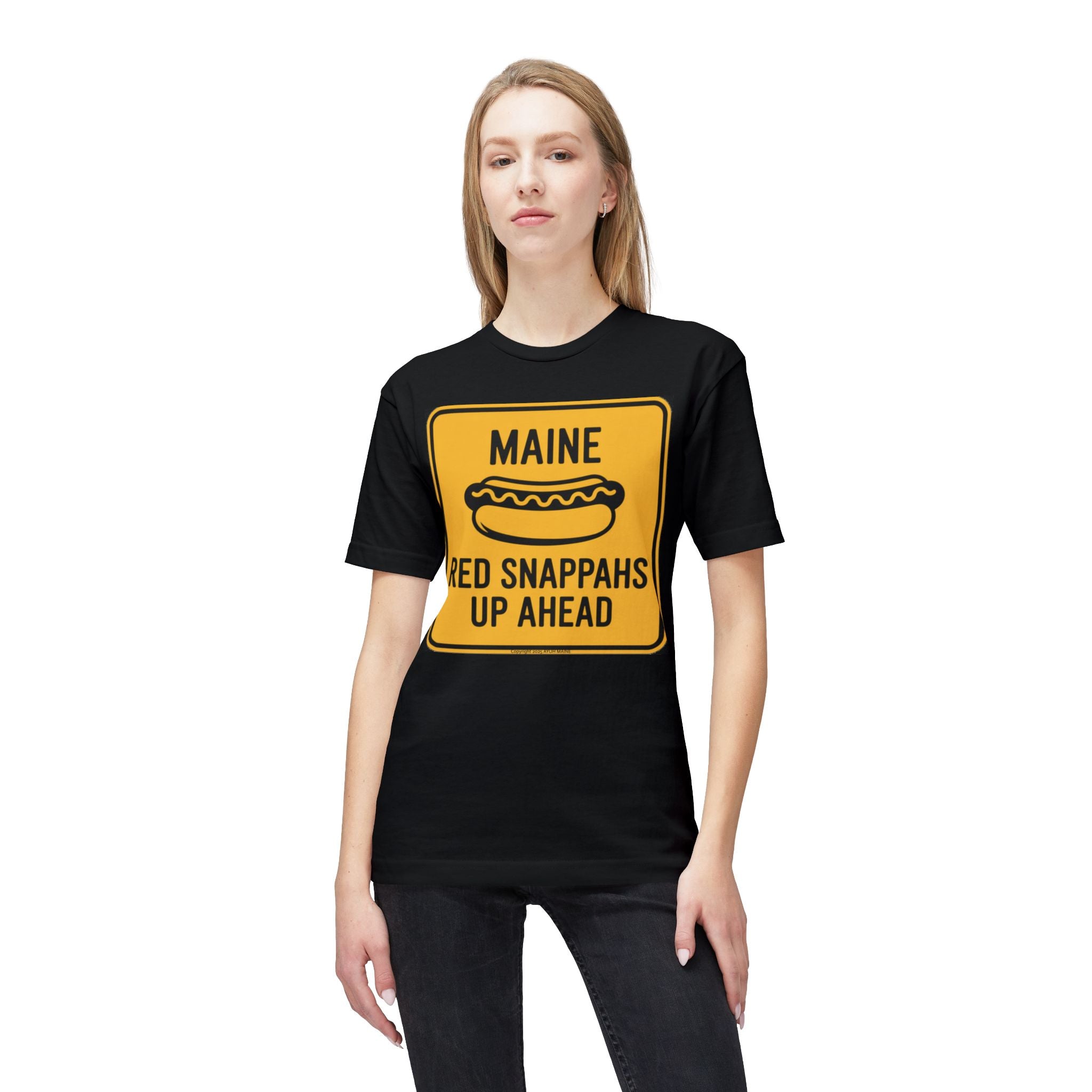 Maine RED SNAPPAH Hot Dog T-Shirt