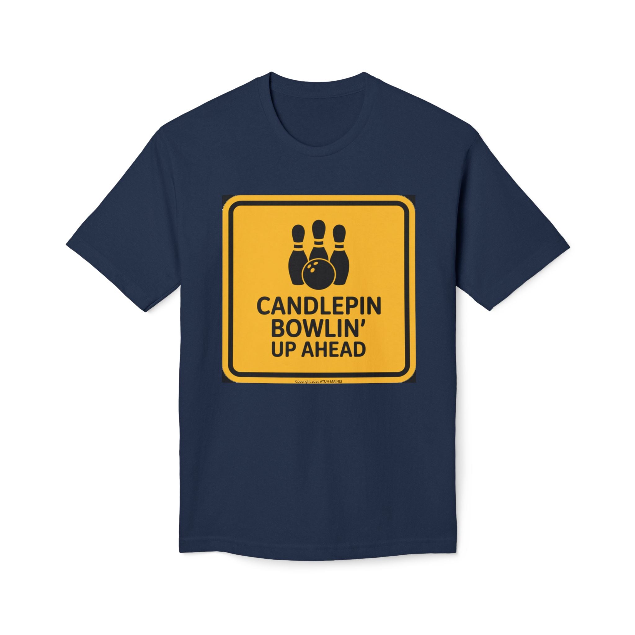 Maine CANDLEPIN BOWLIN' T-shirt