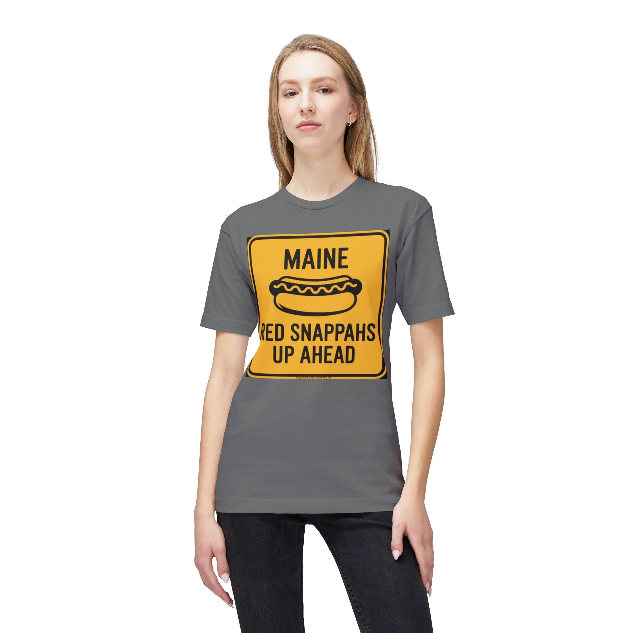 Maine RED SNAPPAH Hot Dog T-Shirt