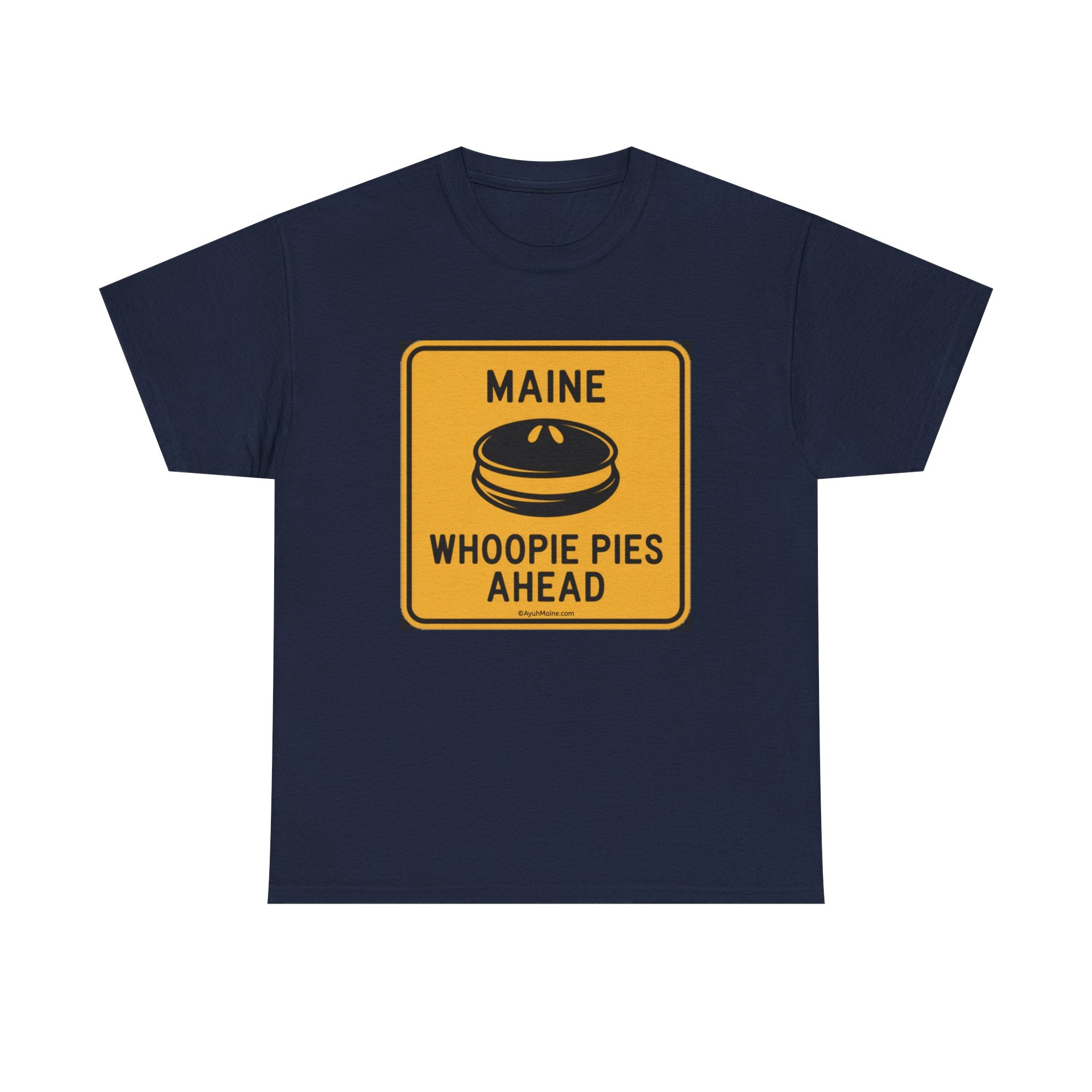 Maine WHOOPIE PIES Road Sign T-Shirt
