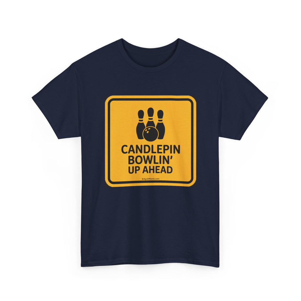 Maine CANDLEPIN BOWLIN' Fun T-Shirt