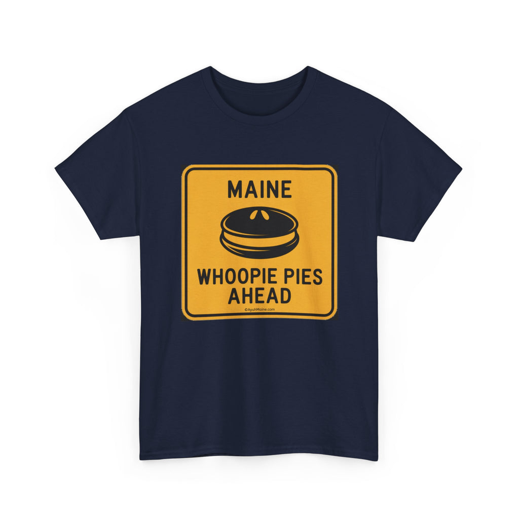 Maine WHOOPIE PIES Road Sign T-Shirt
