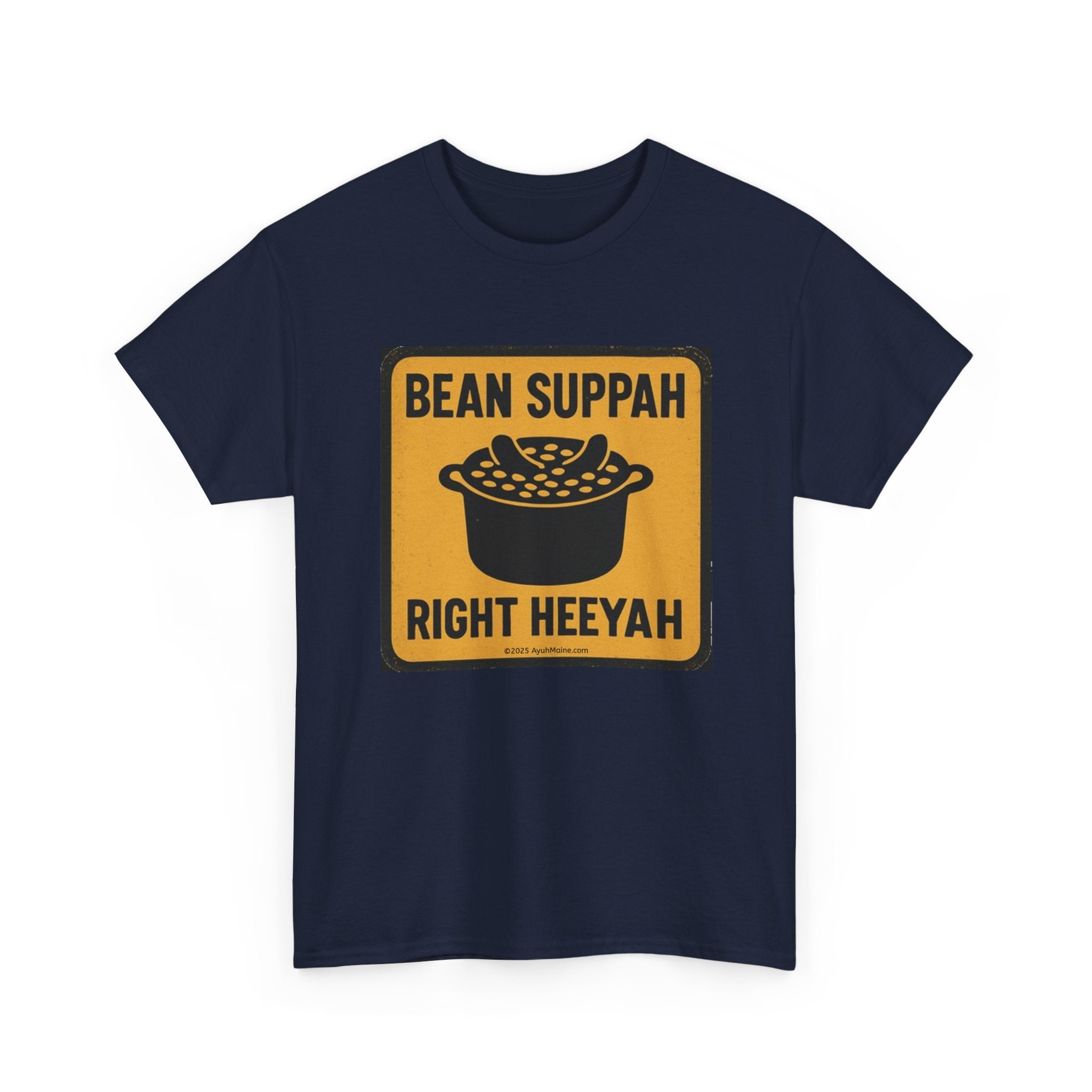Fun Maine BEAN SUPPAH T-shirt