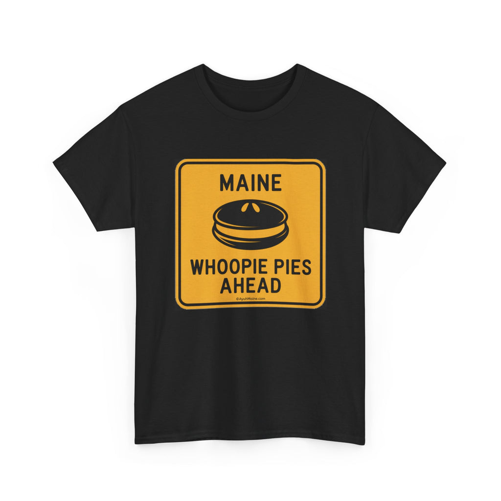 Maine WHOOPIE PIES Road Sign T-Shirt