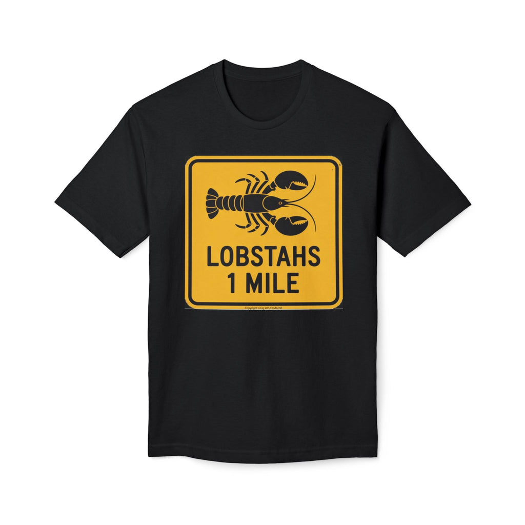 Maine LOBSTAHS Road Sign T-Shirt
