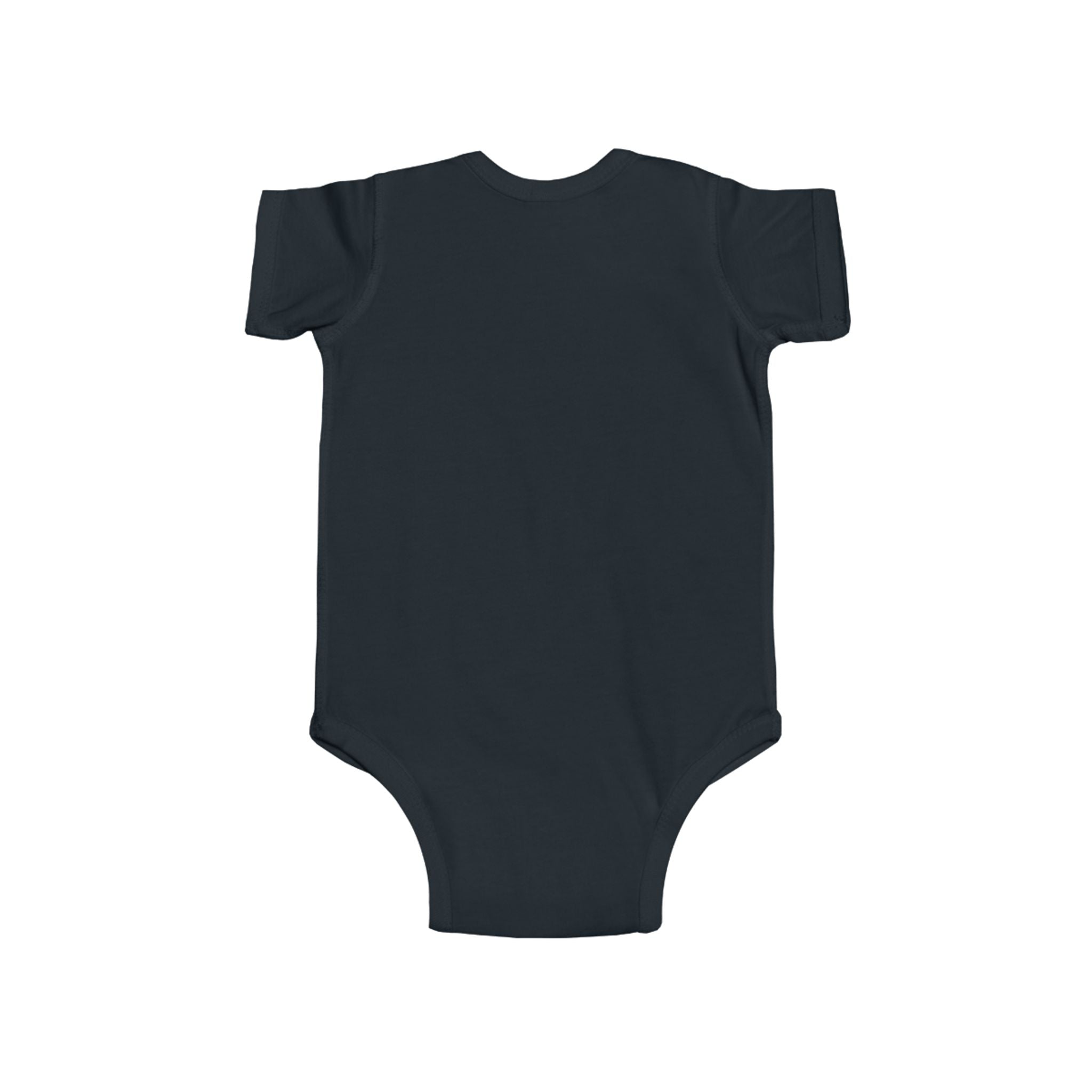 Maine NO WAKE ZONE Baby Onesie in White, Black, and Yellow