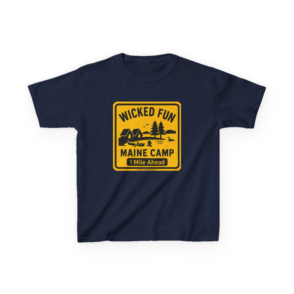 Kids WICKED FUN MAINE CAMP T-Shirt