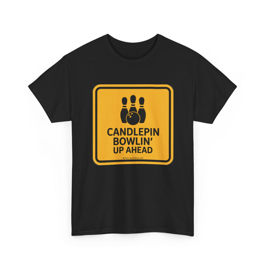 Maine CANDLEPIN BOWLIN' Fun T-Shirt